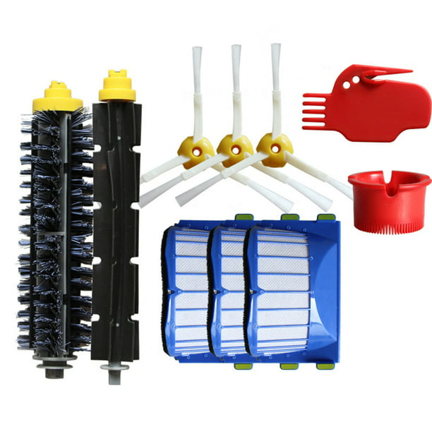 Filter Brush Kits For iRobot Roomba 600 Series 610 620 670 Vacuum Part Cleaner 